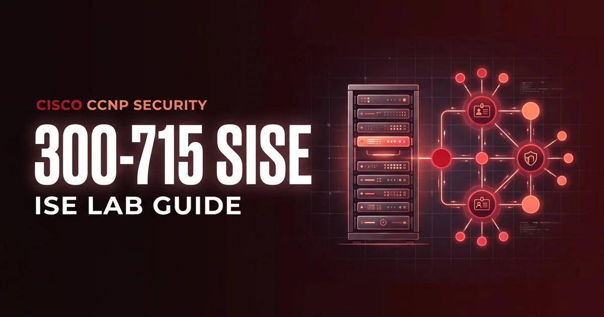 300-715 SISE home lab topology diagram