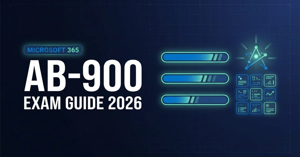 AB-900 Microsoft 365 Copilot and Agent Administration Fundamentals exam guide