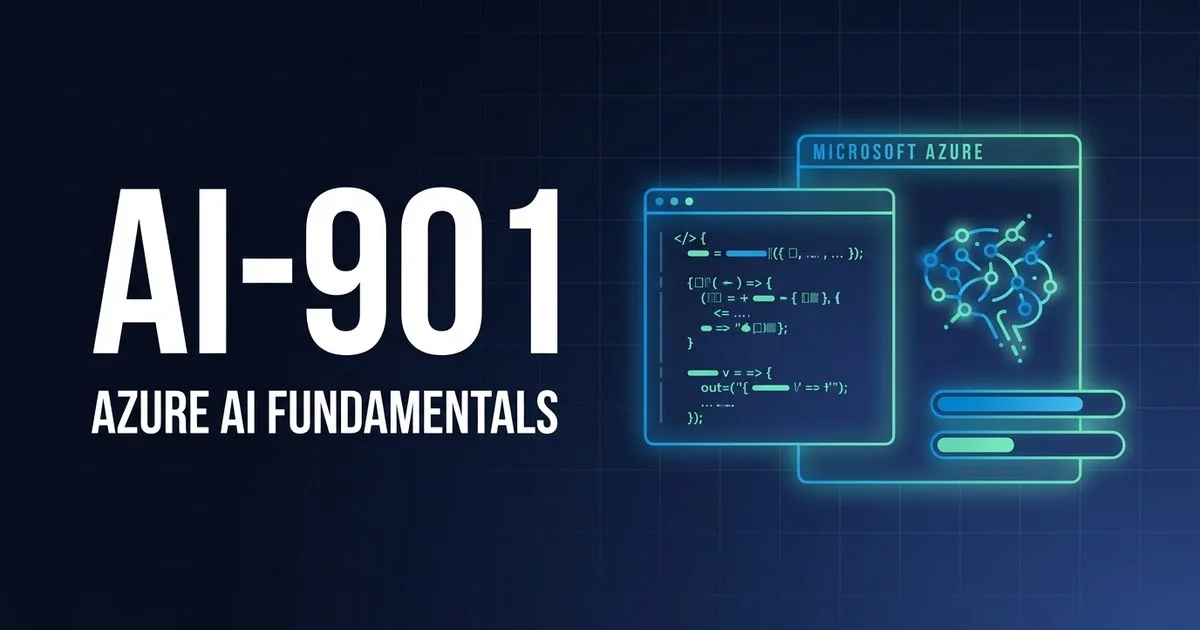 AI-901 Azure AI Fundamentals exam guide replacing AI-900