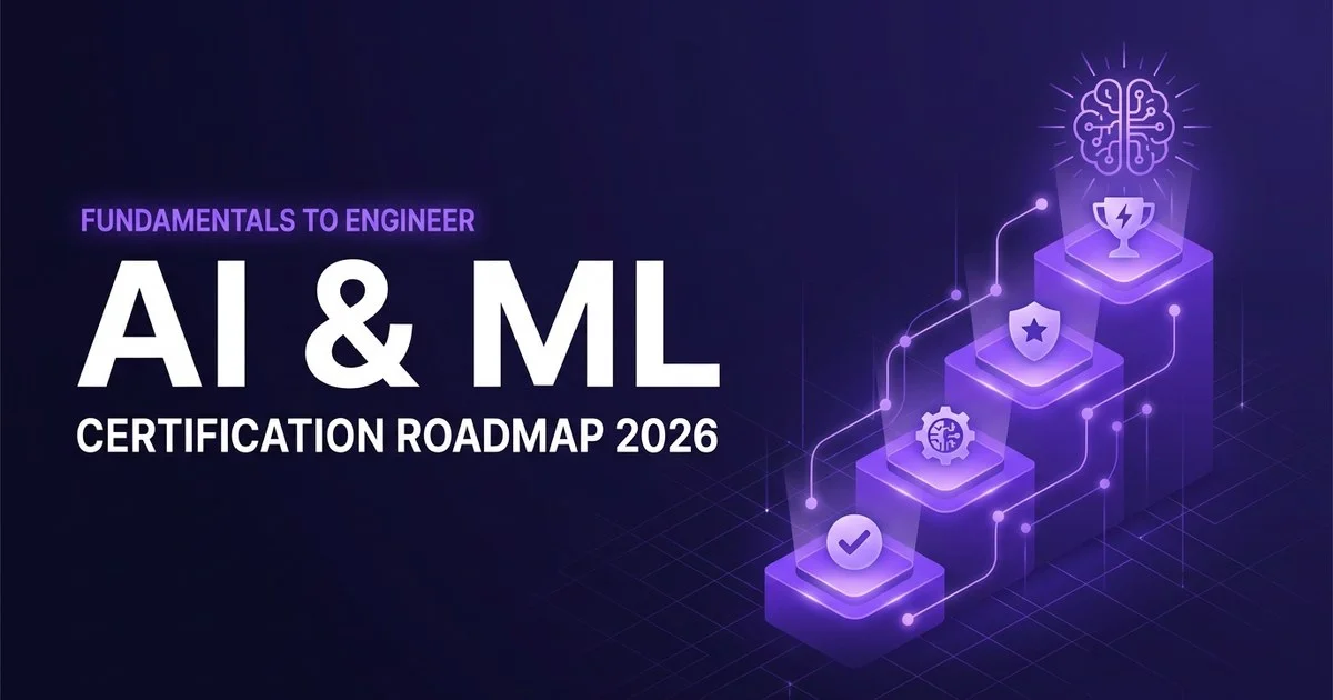 AI and machine learning certification roadmap 2026 across Azure, AWS, Google Cloud, and NVIDIA