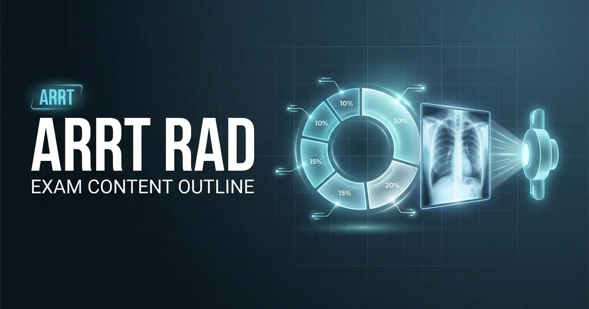 ARRT Radiography Exam Content Outline 2026: Every Category