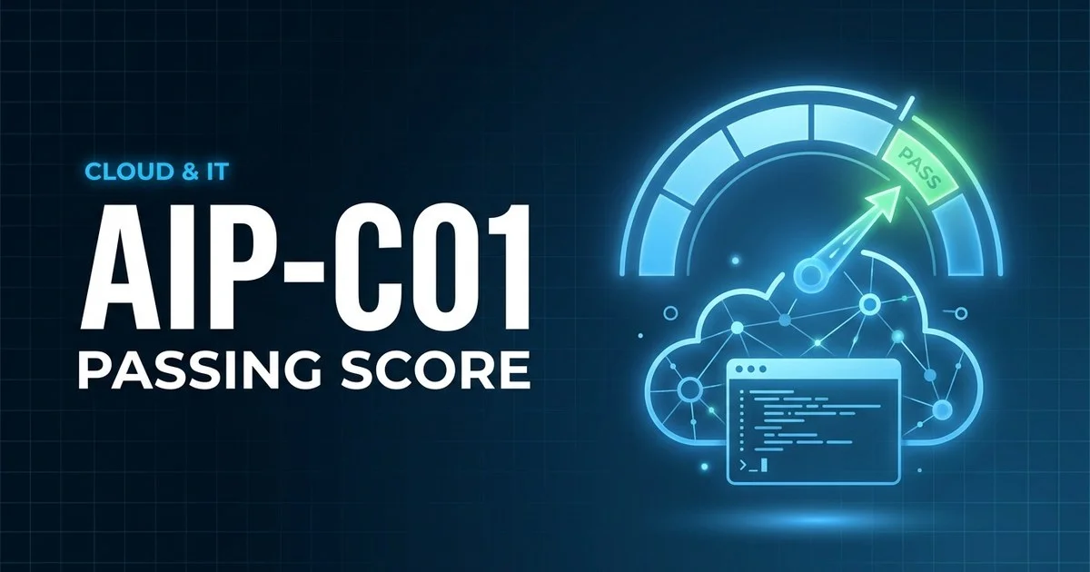 AWS Certified Generative AI Developer - Professional (AIP-C01) scoring and pass rate explained