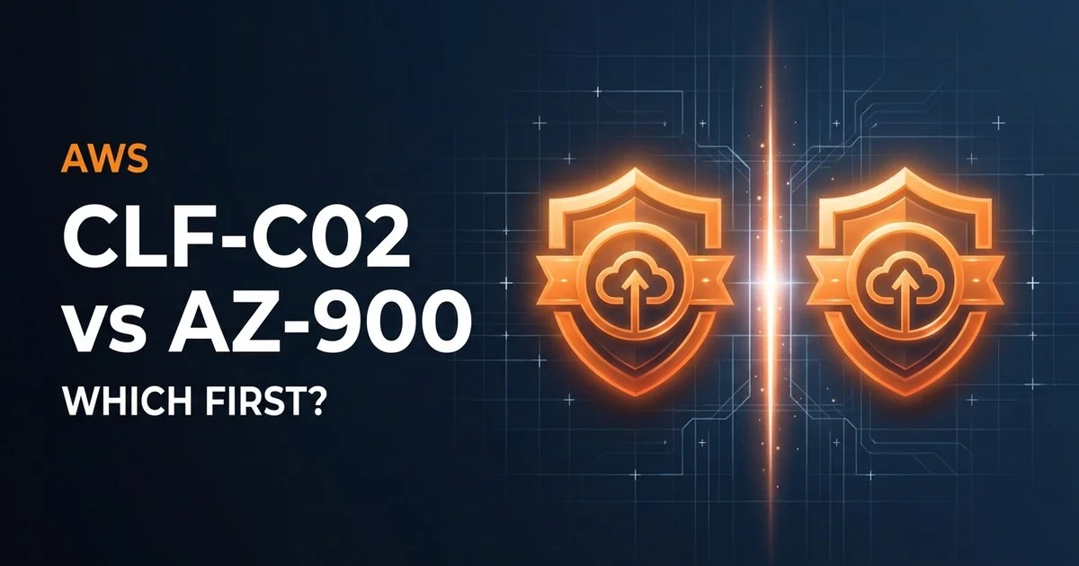 AWS Cloud Practitioner vs Azure Fundamentals 2026: Which Should You Take First?