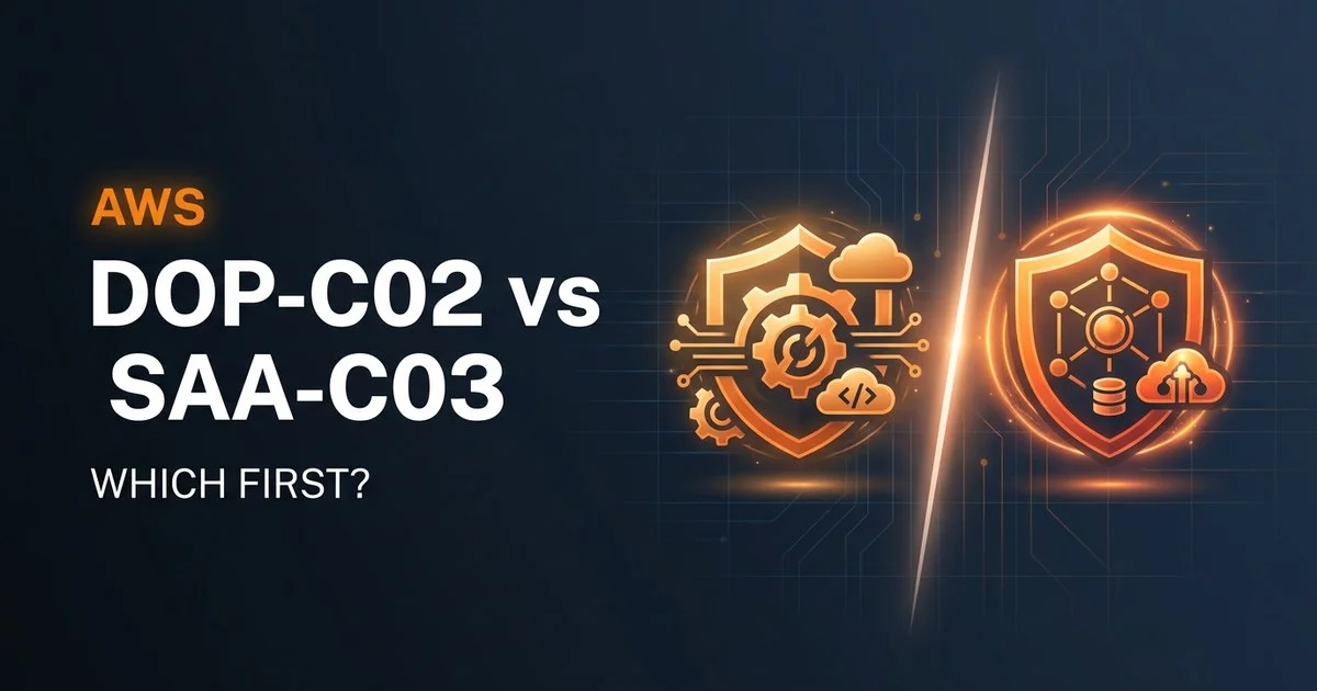 AWS DOP-C02 vs SAA-C03: DevOps Pro vs Architect Associate