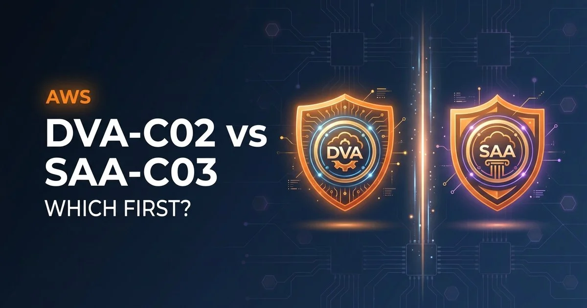 AWS DVA-C02 vs SAA-C03: Developer vs Architect