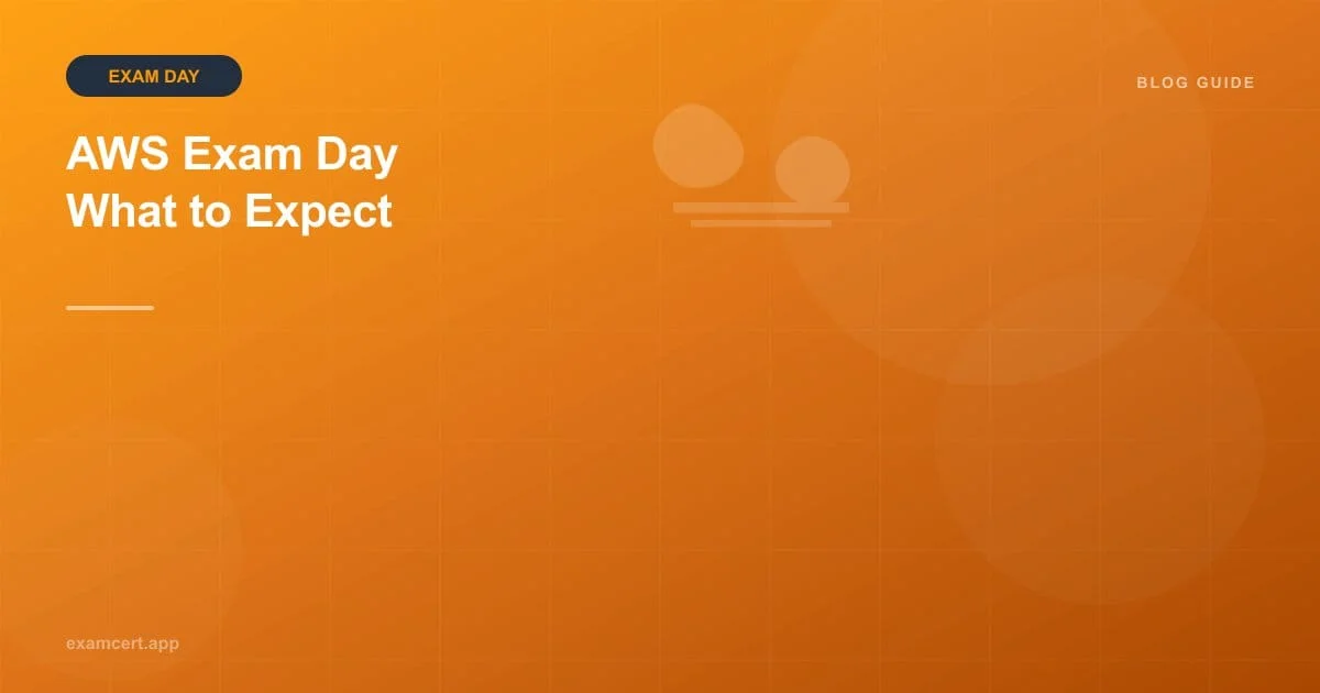 AWS Exam Day: What to Expect at the Test Centre and Online