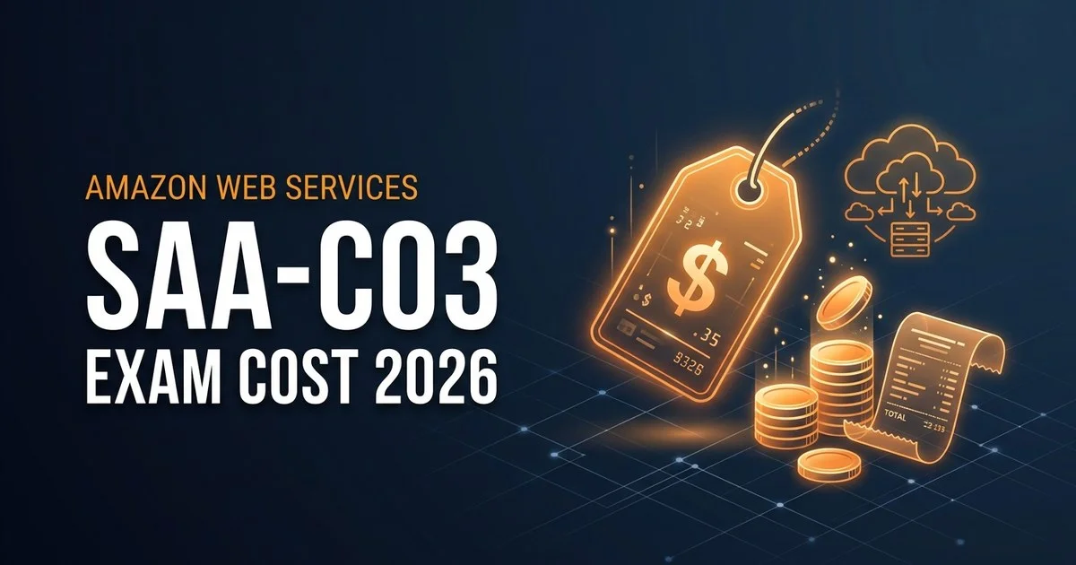 AWS SAA-C03 exam cost 2026 - the real total price to get certified