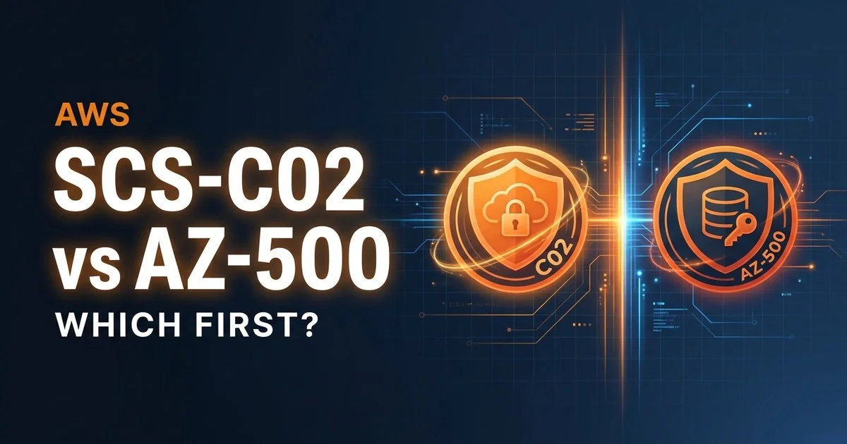AWS SCS-C02 vs Azure AZ-500: Which Cloud Security Cert First?