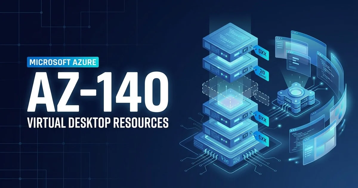 AZ-140 Azure Virtual Desktop study resources and lab plan