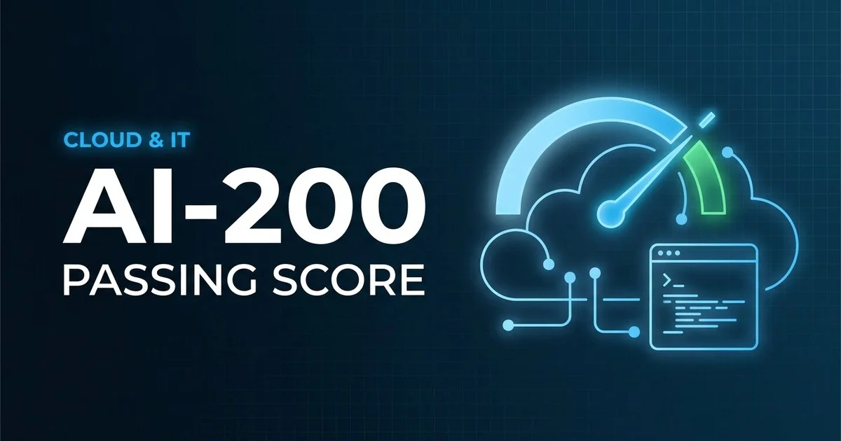 Microsoft Certified: Azure AI Cloud Developer Associate (AI-200) scoring and pass rate explained