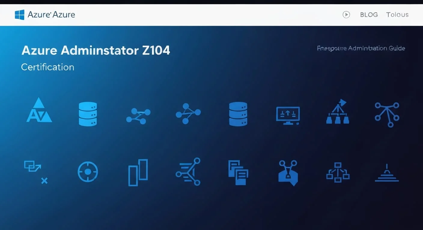 Microsoft Azure AZ-104 Administrator certification exam study guide with exam objectives and preparation tips