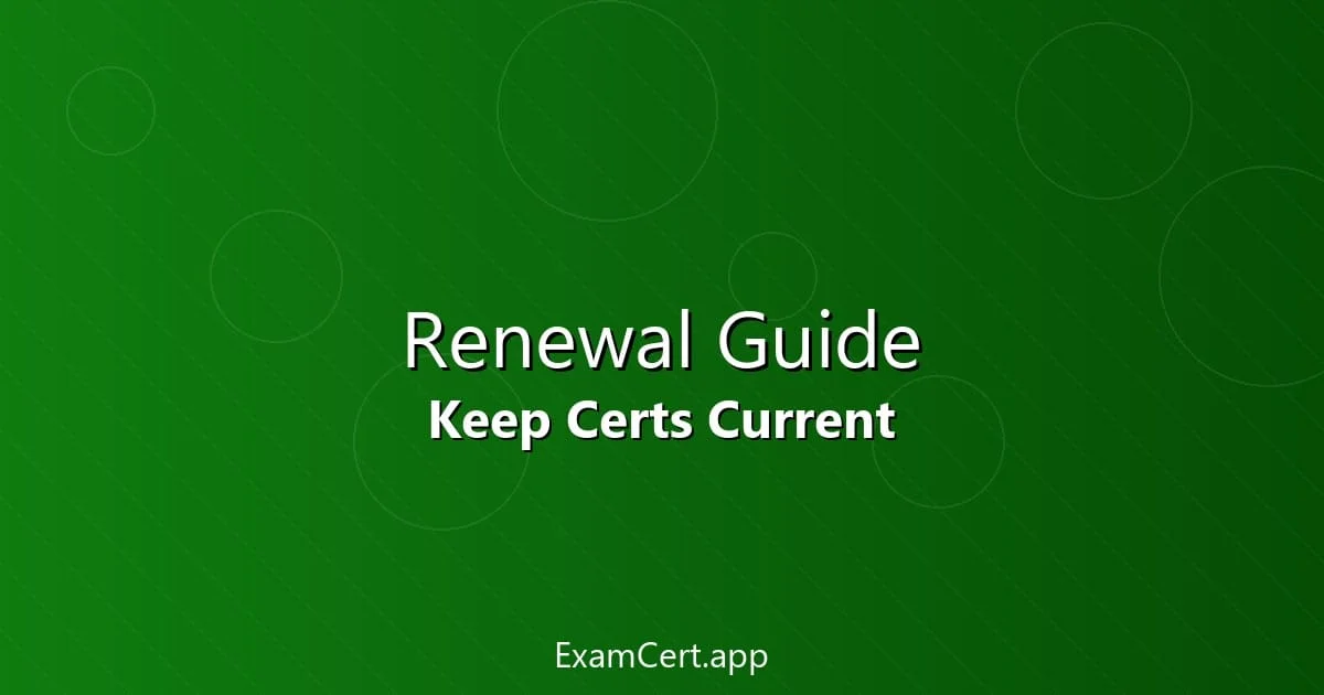 Renewal Guide