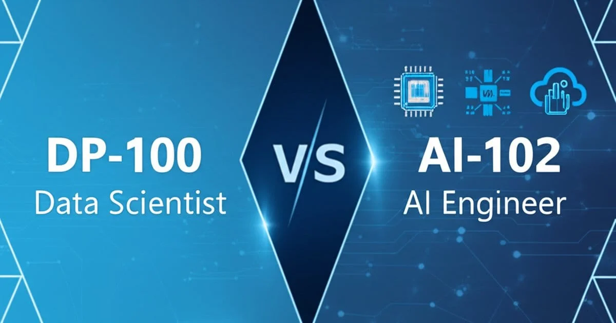 DP-100 vs AI-102