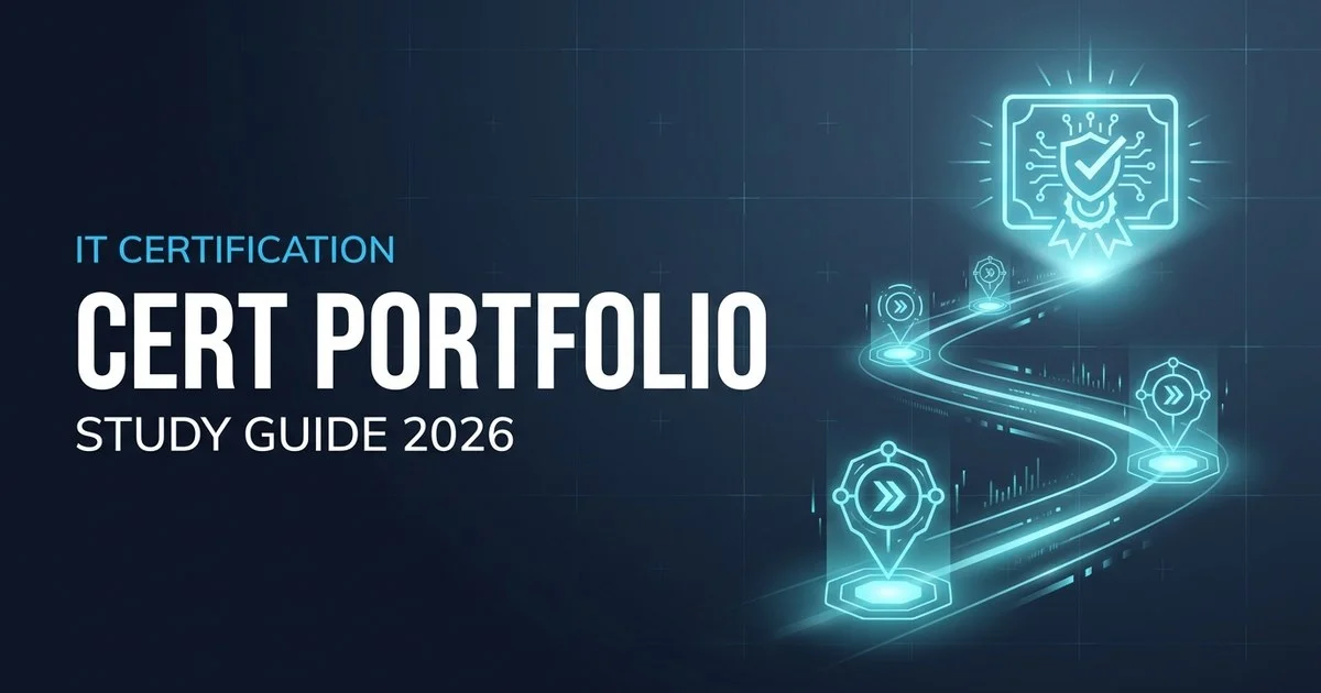 How to Build Your IT Certification Portfolio: Strategic Planning