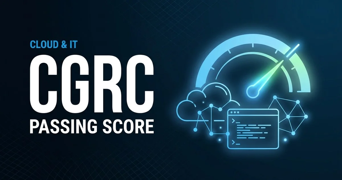 ISC2 CGRC - Governance, Risk and Compliance Certification scoring and pass rate explained