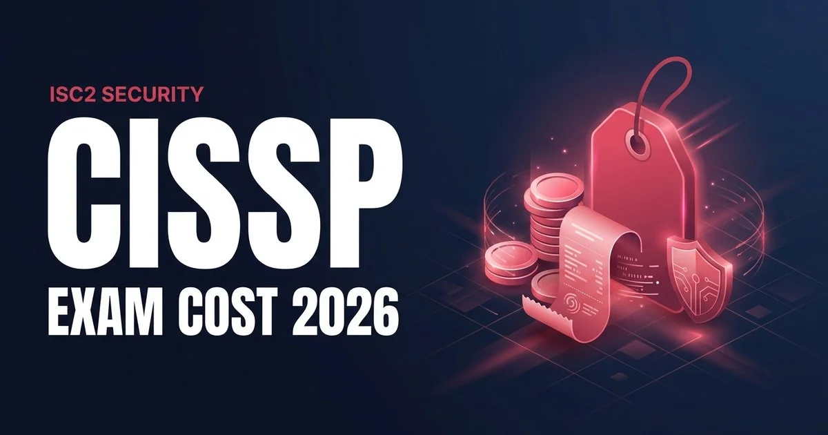CISSP exam cost 2026 - the real total price including the ISC2 Annual Maintenance Fee