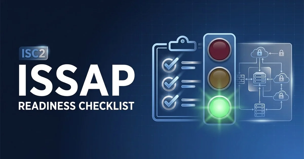 CISSP-ISSAP exam readiness checklist - go / no-go board