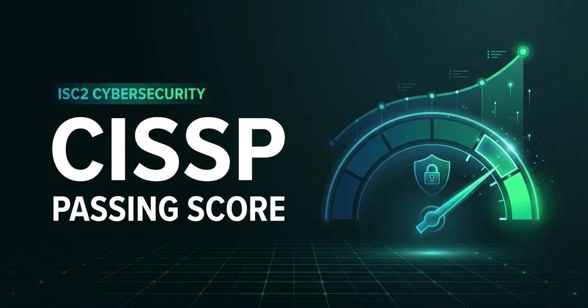 CISSP passing score 700 out of 1000 on the CAT adaptive exam explained