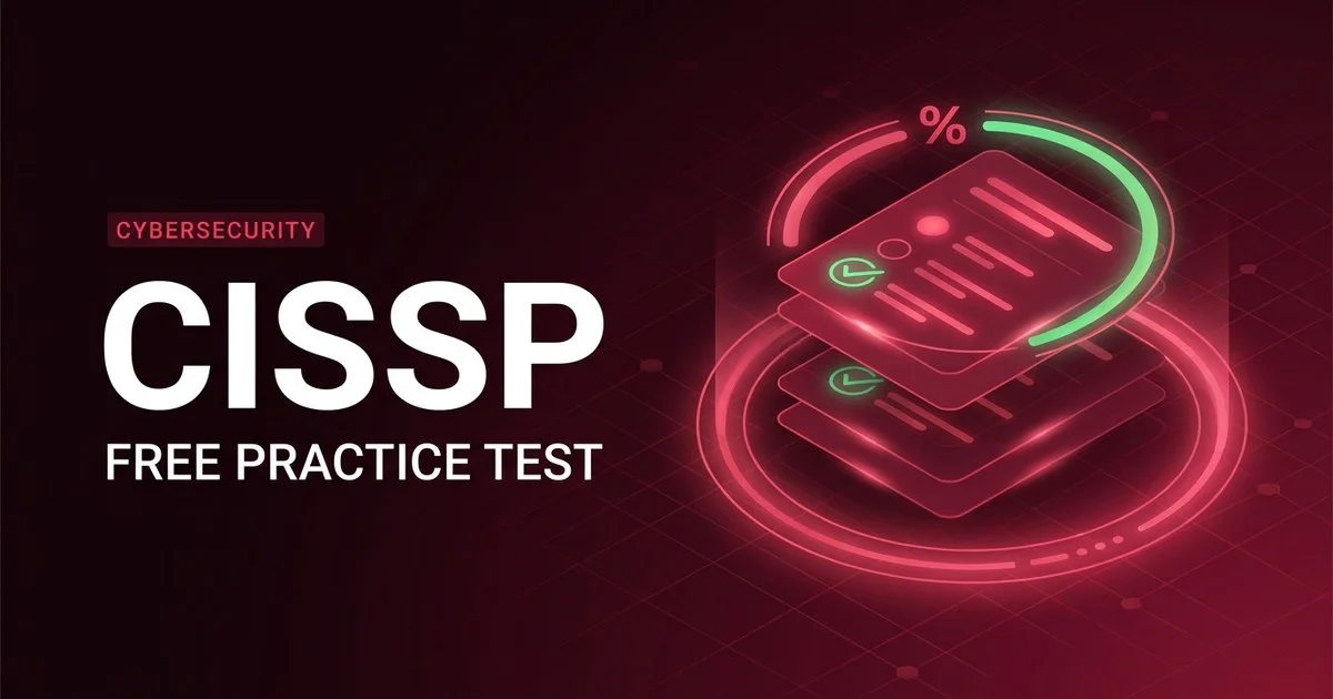 CISSP Practice Exam Free Online — 500+ Questions Covering All 8 Domains (2026)