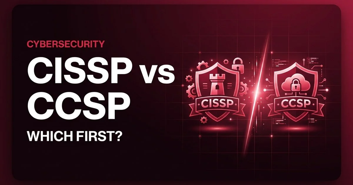 CISSP vs CCSP 2026: Which ISC2 Security Certification First?