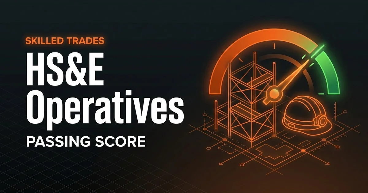 CITB HS&E test - Operatives and Specialists scoring and pass rate explained