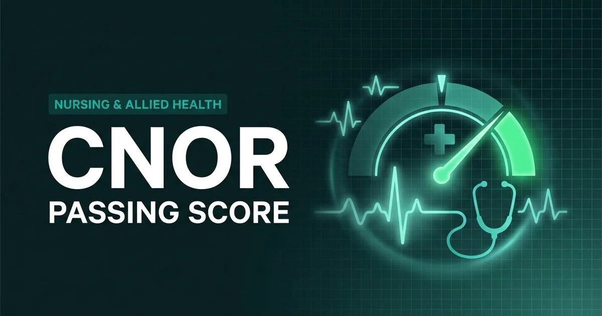CCI CNOR - Certified Perioperative Nurse scoring and pass rate explained