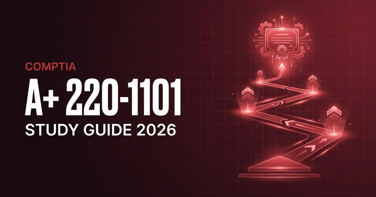 CompTIA A+ 220-1101 Study Guide 2026: Pass Core 1 First Try