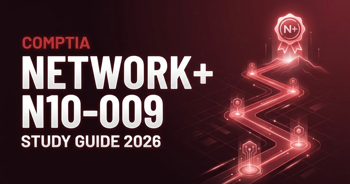 CompTIA Network+ N10-009 Study Guide 2026: Pass First Try