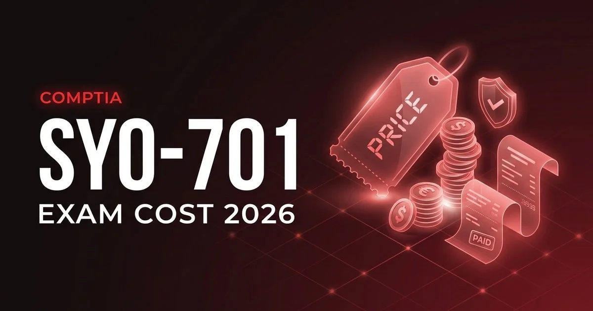 CompTIA Security+ SY0-701 exam cost 2026 - the real total price to get certified