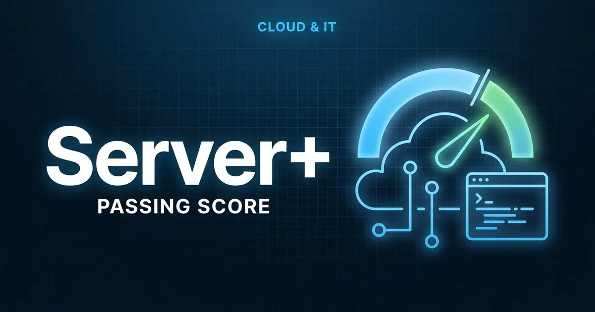 CompTIA Server+ (SK0-005) scoring and pass rate explained