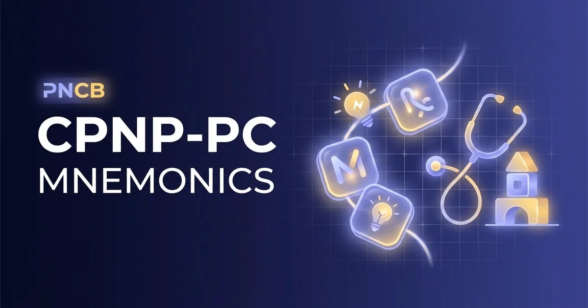 Pediatric nurse practitioner mnemonics and memory tricks for the CPNP-PC exam