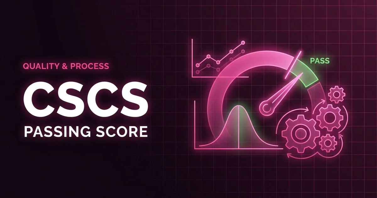 NSCA CSCS - Certified Strength and Conditioning Specialist scoring and pass rate explained