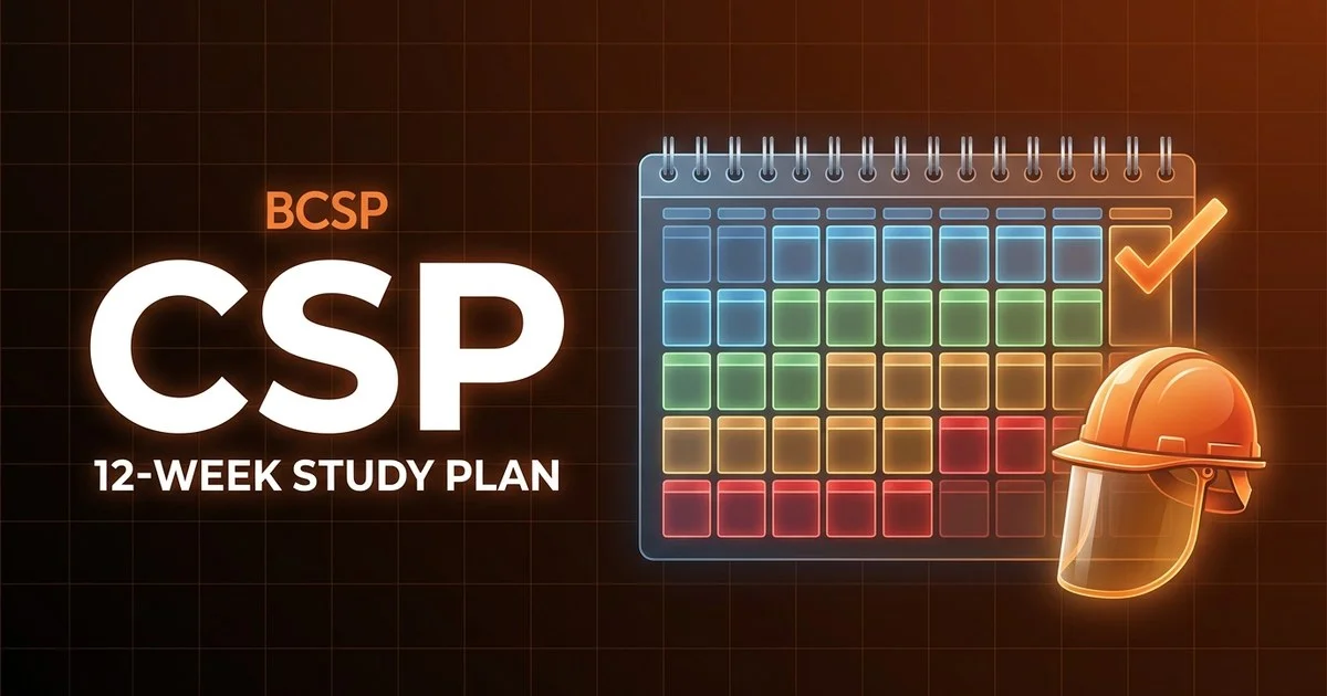 CSP study plan 2026 - 12-week calendar
