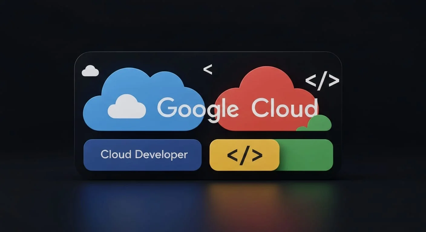 Google Cloud Professional Cloud Developer certification guide covering cloud-native applications and serverless