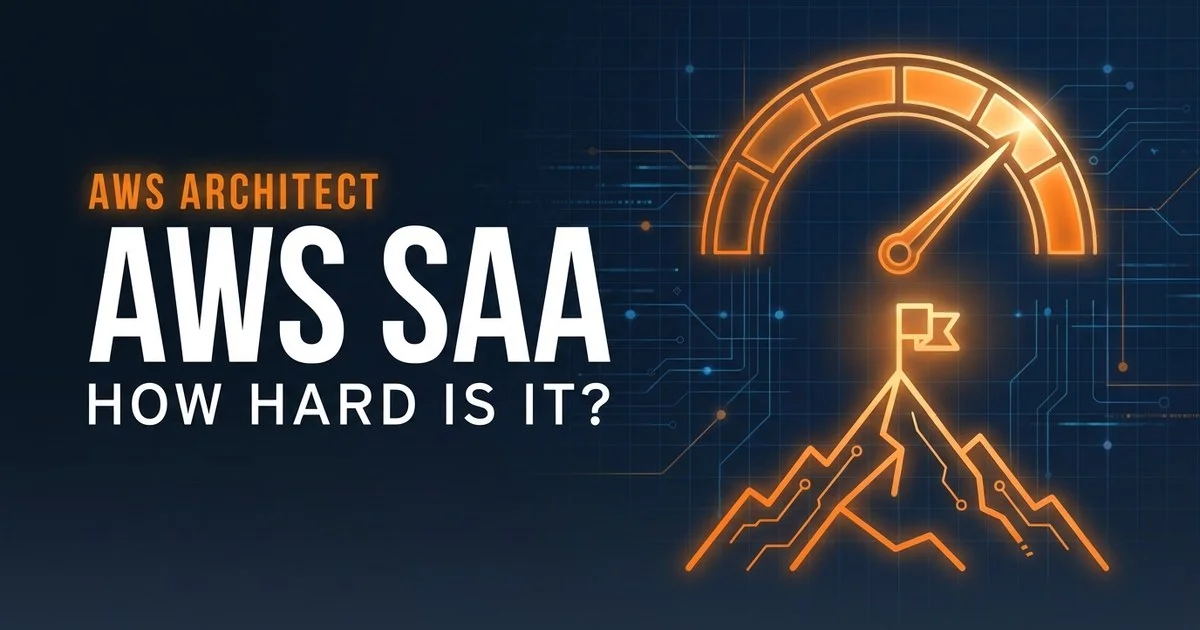How Hard Is AWS SAA-C03 in 2026? An Honest Difficulty Rating