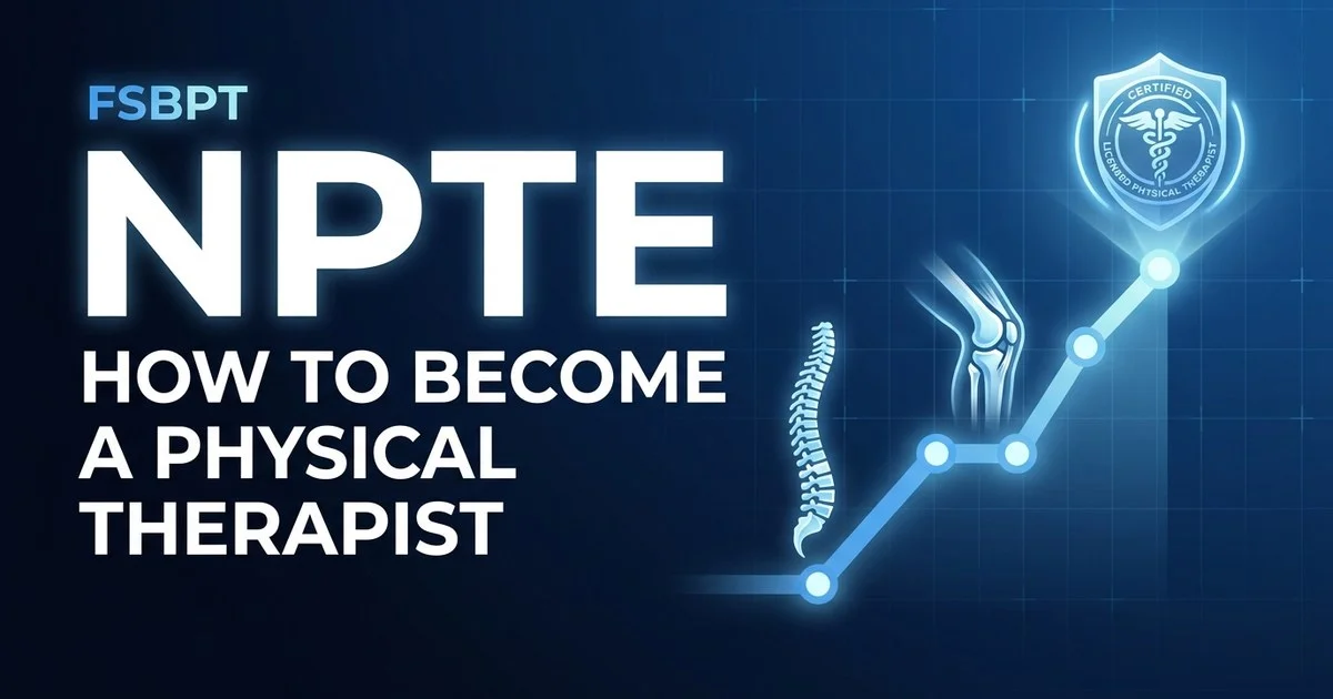 How to become a physical therapist: step-by-step route 2026