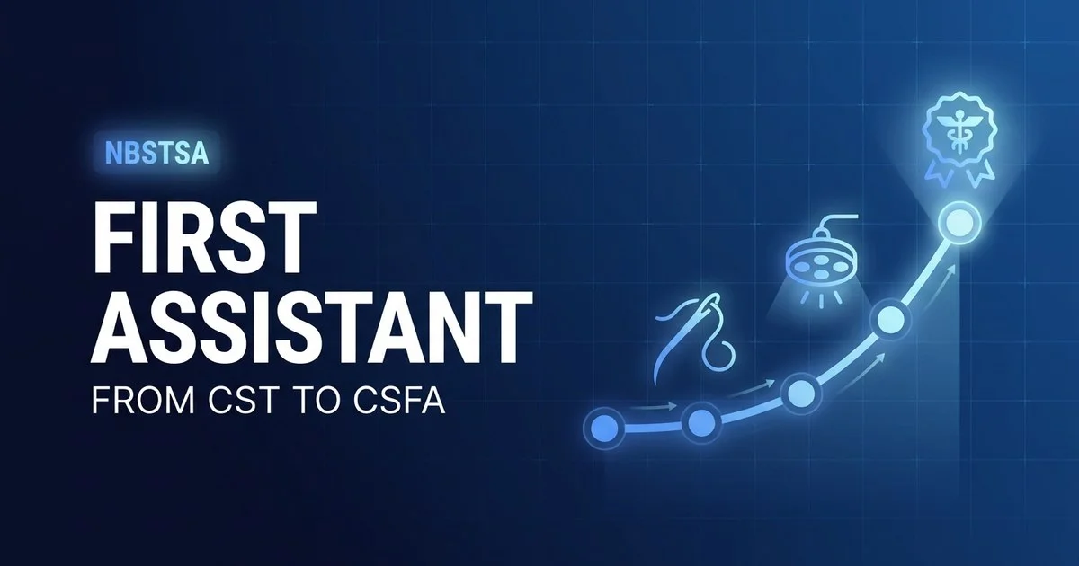 How to become a surgical first assistant: step-by-step route 2026