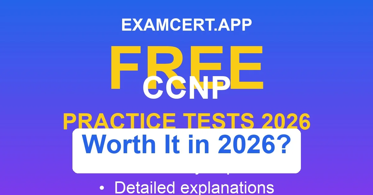 Is CCNP Worth It 2026