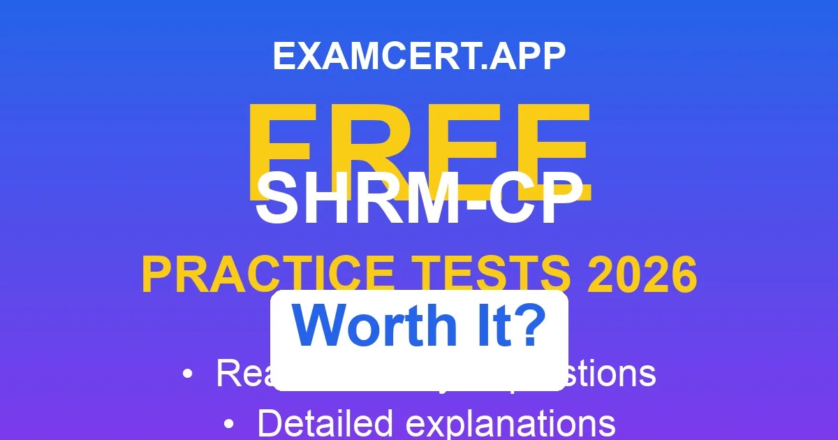 Is SHRM-CP Worth It?