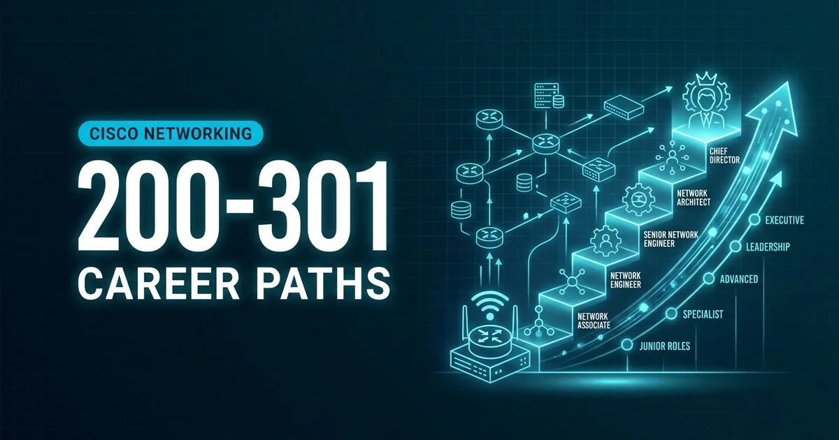 Jobs and career paths with the Cisco CCNA 200-301 certification