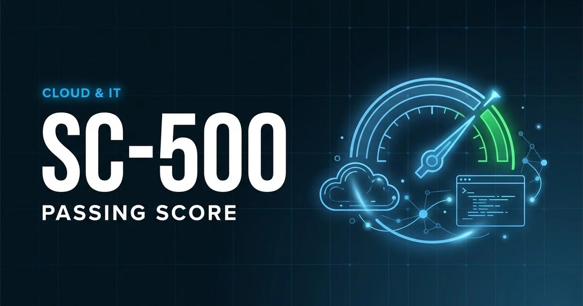 Microsoft Certified: Cloud and AI Security Engineer Associate (SC-500) scoring and pass rate explained