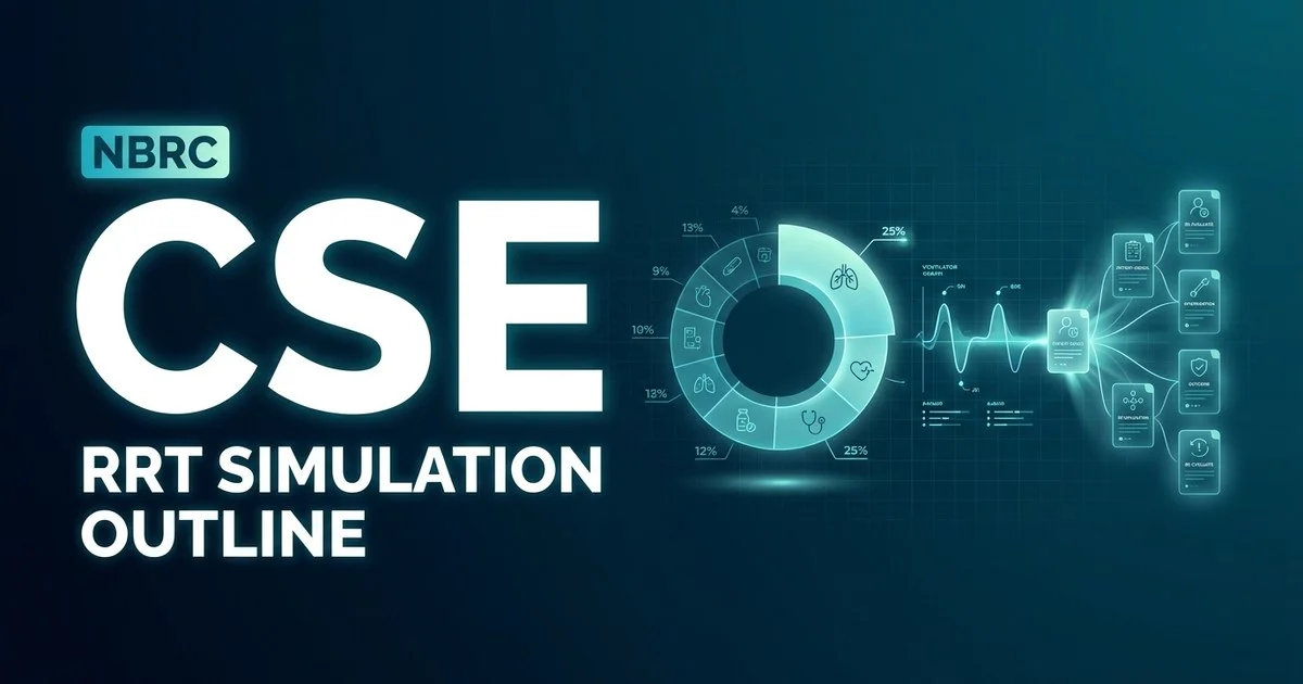 NBRC CSE Exam Content Outline 2026: What the RRT Simulation Tests