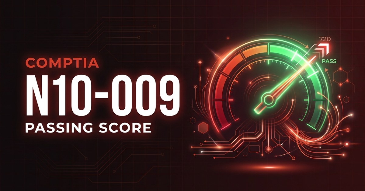 Network+ (N10-009) Passing Score: What You Need (2026)
