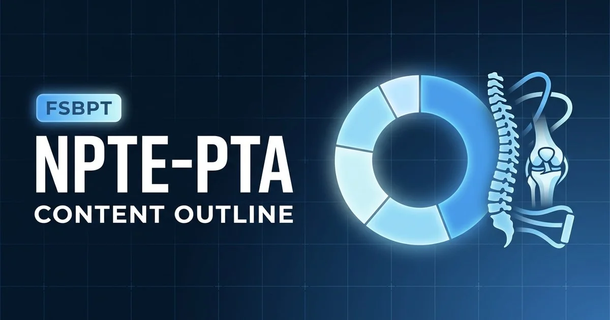 NPTE-PTA Content Outline 2026: Systems, Weights, Traps