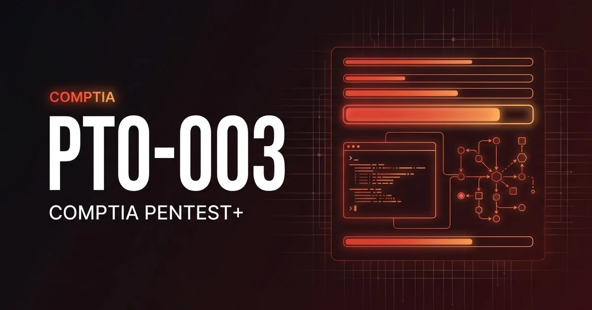 CompTIA PenTest+ PT0-003 exam guide