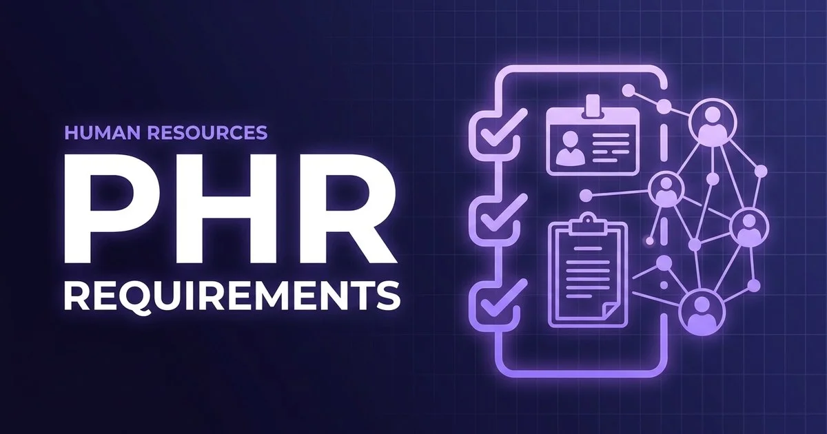 HRCI PHR - Professional in Human Resources exam eligibility and requirements overview