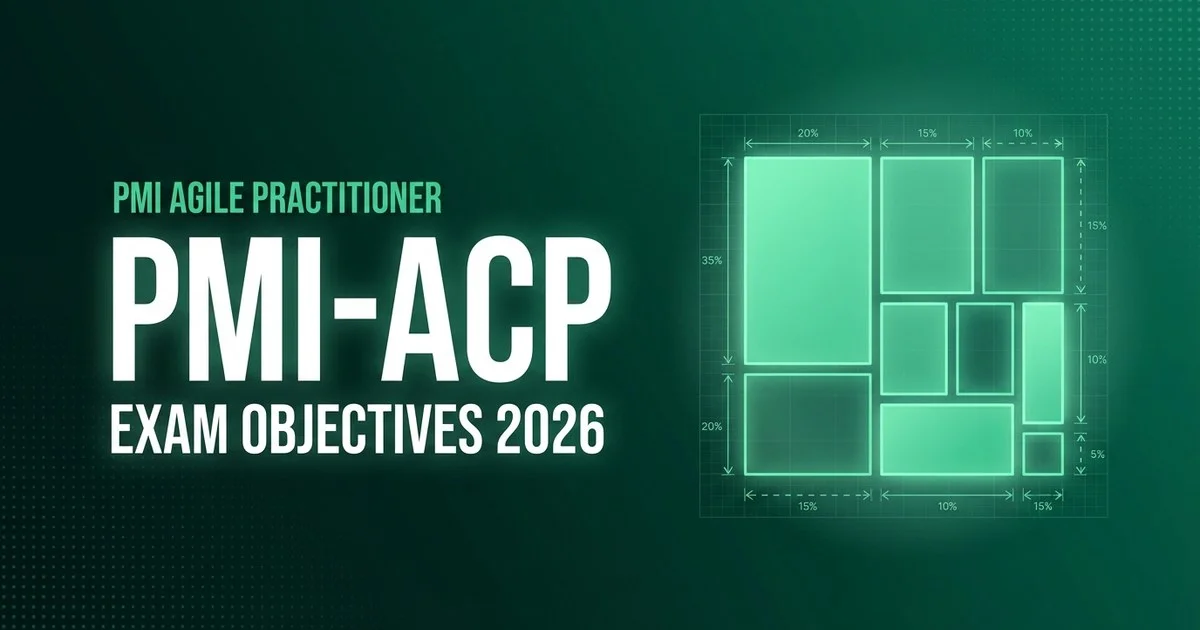 PMI-ACP Exam Objectives 2026: All Domains and Weights