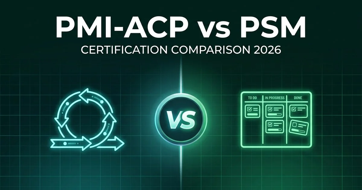 PMI-ACP vs PSM agile certification comparison 2026
