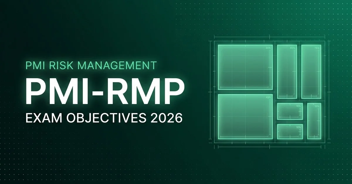 PMI-RMP Exam Objectives 2026: All Domains and Weights