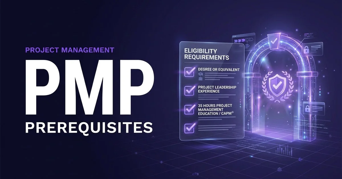 PMP prerequisites and eligibility requirements explained